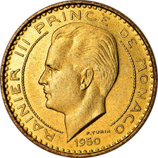 Coin, Monaco, Rainier III, 10 Francs, 1950, Paris, ESSAI, AU(55-58)