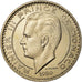 Moeda, Mónaco, Rainier III, 100 Francs, 1950, Paris, ENSAIO, MS(63)