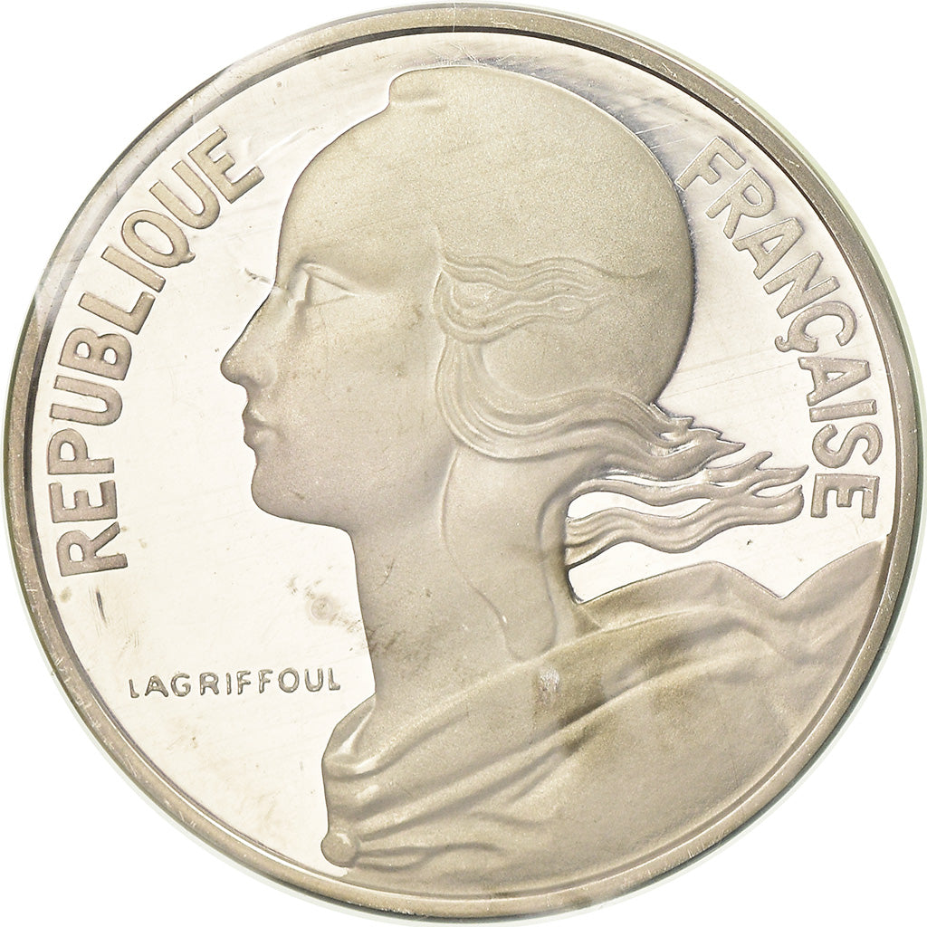 Monnaie, France, Marianne, 10 Centimes, 1977, Piéfort, FDC, Argent, KM:P573