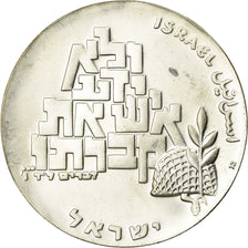 Moneda, Israel, 10 Lirot, 1969, EBC, Plata, KM:53