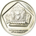 Coin, Israel, 10 Lirot, 1975, Jerusalem, MS(63), Silver, KM:84.1