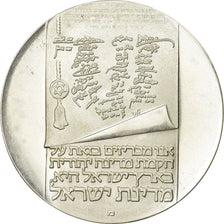 Coin, Israel, 10 Lirot, 1973, Jerusalem, AU(55-58), Silver, KM:71