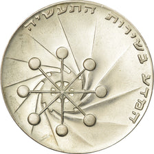 Coin, Israel, 10 Lirot, 1971, AU(55-58), Silver, KM:58