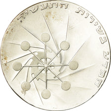 Coin, Israel, 10 Lirot, 1971, AU(55-58), Silver, KM:58