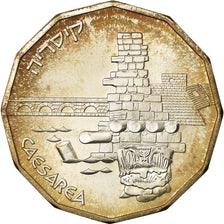 Monnaie, Israel, 1/2 New Sheqel, 1988, Paris, SUP, Argent, KM:188