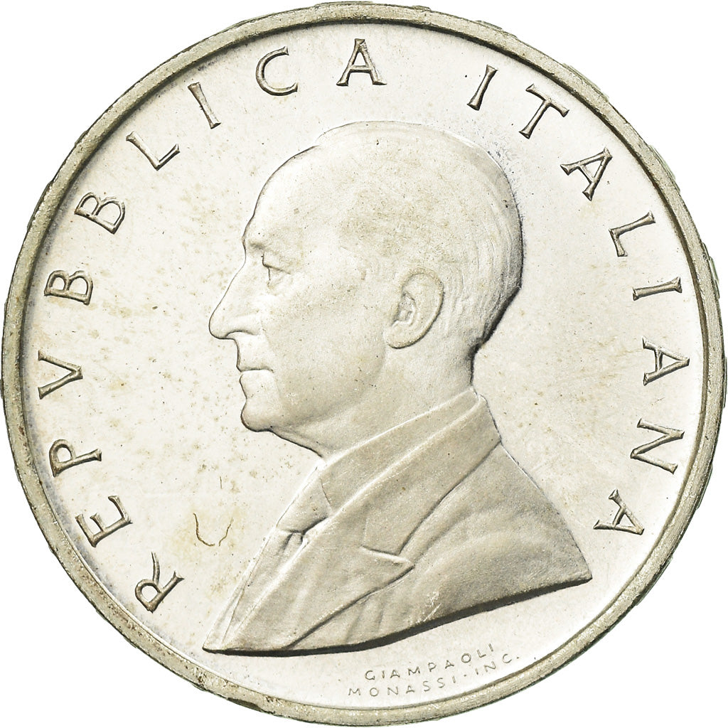 Coin, Italy, 500 Lire, 1974, Rome, AU(55-58), Silver, KM:103