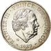 Moneta, Monaco, Rainier III, 100 Francs, 1989, MS(60-62), Srebro, KM:164