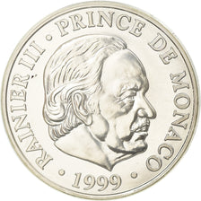 Coin, Monaco, Rainier III, 100 Francs, 1999, Paris, AU(55-58), Silver, KM:175