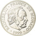 Moneda, Mónaco, Rainier III, 100 Francs, 1999, Paris, EBC, Plata, KM:175