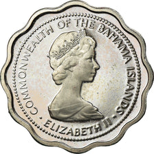 Munten, Bahama's, Elizabeth II, 10 Cents, 1973, Franklin Mint, U.S.A., PR
