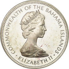 Münze, Bahamas, Elizabeth II, Dollar, 1973, Franklin Mint, U.S.A., VZ, Silber