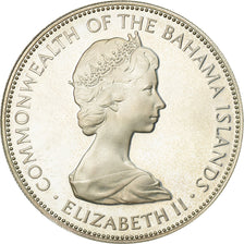 Moneda, Bahamas, Elizabeth II, 5 Dollars, 1973, Franklin Mint, U.S.A., EBC