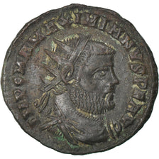 Moneta, Maximianus, Antoninianus, 295-299, Kyzikos, EF(40-45), Miedź, RIC:15b