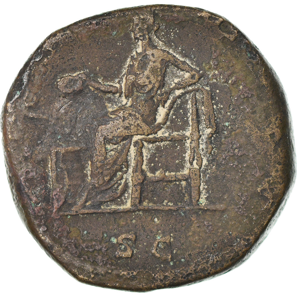 Coin, Crispina, Sestertius, 180-182, Rome, VF(20-25), Bronze, RIC:627b