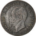 Coin, Italy, Vittorio Emanuele II, Centesimo, 1861, Milan, VF(20-25), Copper