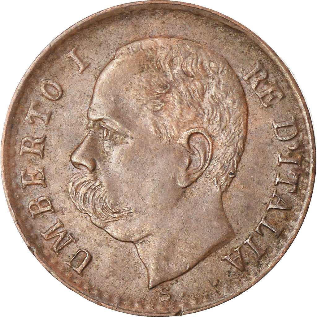 Coin, Italy, Umberto I, Centesimo, 1900, Rome, EF(40-45), Copper, KM:29