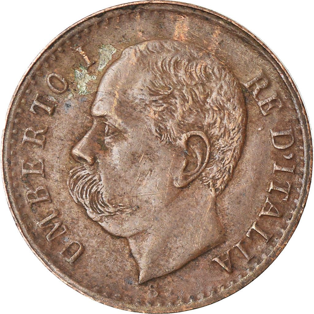 Coin, Italy, Umberto I, Centesimo, 1900, Rome, EF(40-45), Copper, KM:29