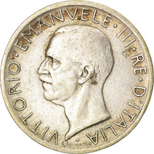 Monnaie, Italie, Vittorio Emanuele III, 5 Lire, 1927, Rome, TTB, Argent, KM:67.1