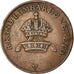 Monnaie, États italiens, LOMBARDY-VENETIA, Centesimo, 1834, Venice, TTB