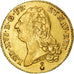 Moeda, França, Louis XVI, Double louis d'or à la tête nue, 2 Louis D'or