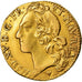Moneta, Francia, Louis XV, Louis d'or au bandeau, 1760, Strasbourg, MB+, Oro