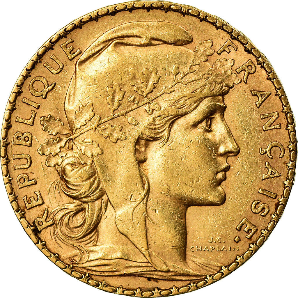 Monnaie, France, Marianne, 20 Francs, 1900, Paris, TTB, Or, Gadoury:1064, KM:847