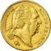 Moeda, França, Louis XVIII, Louis XVIII, 20 Francs, 1817, Bayonne, VF(30-35)