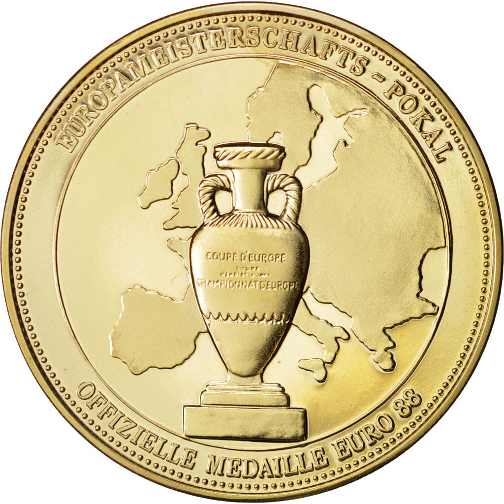 Germany, Medal, Football, FIFA/UEFA 1987, 1988, Brass