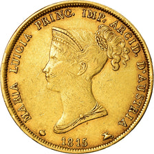 Coin, ITALIAN STATES, PARMA, Maria Luigia, 40 Lire, 1815, Parma, EF(40-45)