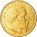 Moneda, Mónaco, Charles III, 20 Francs, Vingt, 1878, Paris, MBC+, Oro, KM:98