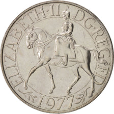 Coin, Great Britain, Elizabeth II, 25 New Pence, 1977, MS(63), Copper-nickel