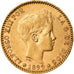 Moneta, Spagna, Alfonso XIII, 20 Pesetas, 1899, Madrid, BB+, Oro, KM:709