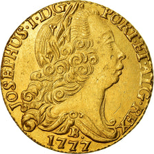 Coin, Brazil, Jose I, West Indies Imitation, 6400 Reis, 1777, Bahia, MS(60-62)
