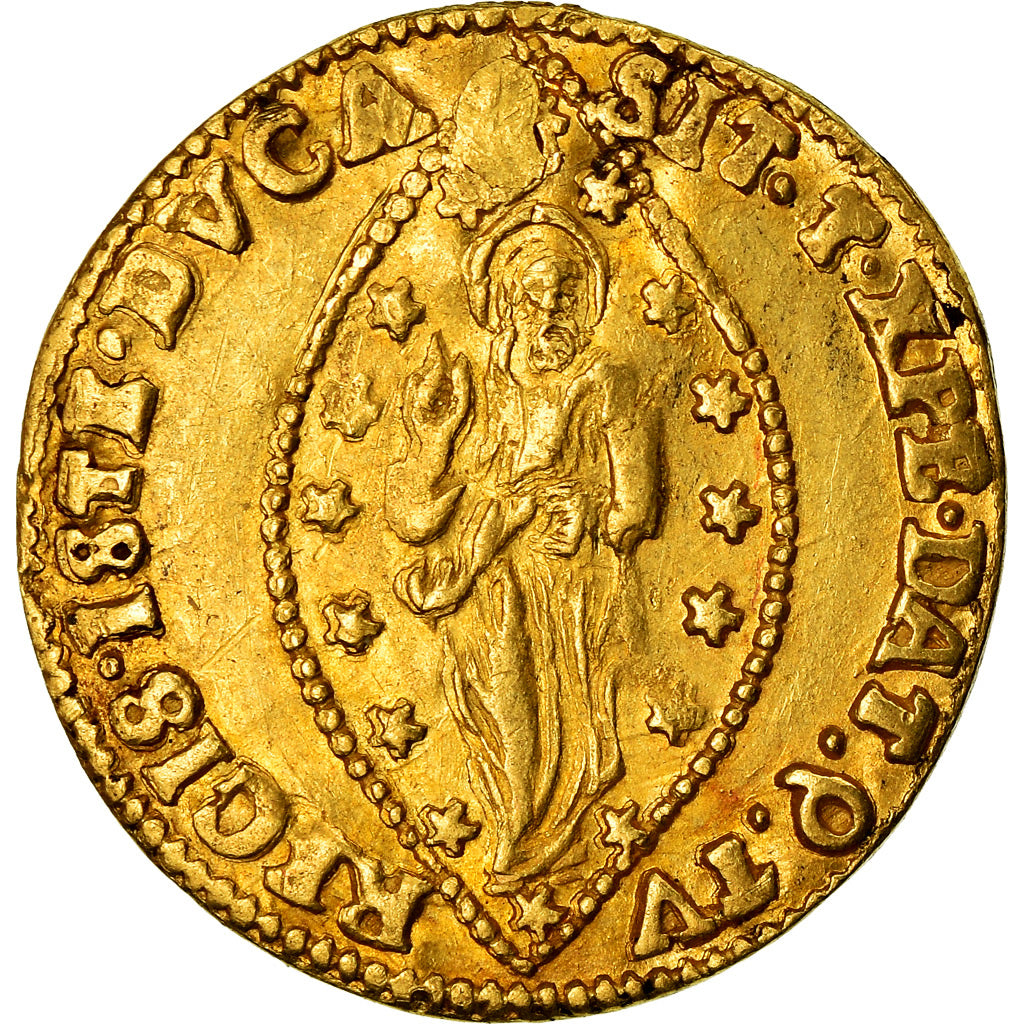 Coin, Italy, VENICE, Alvise IV Mocenigo, Zecchino, EF(40-45), Gold