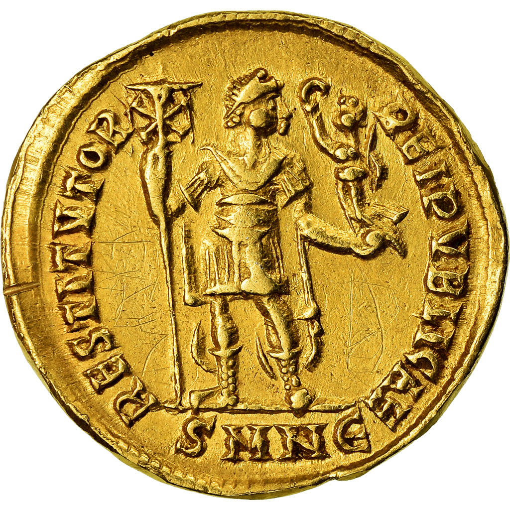 Münze, Valentinian I, Solidus, Nicomedia, SS, Gold, RIC:2a