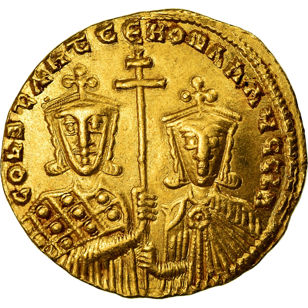 Monnaie, Constantine VII Porphyrogénète, Solidus, Constantinople, SUP, Or