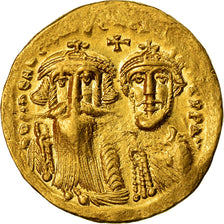 Coin, Heraclius, with Heraclius Constantine, Solidus, 610-641, Constantinople