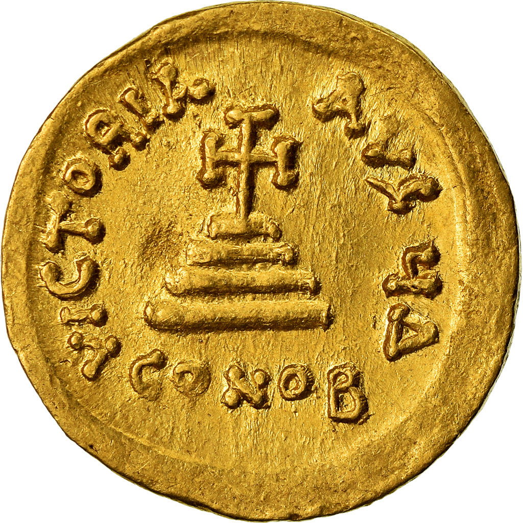 Coin, Heraclius, with Heraclius Constantine, Solidus, 610-641, Constantinople
