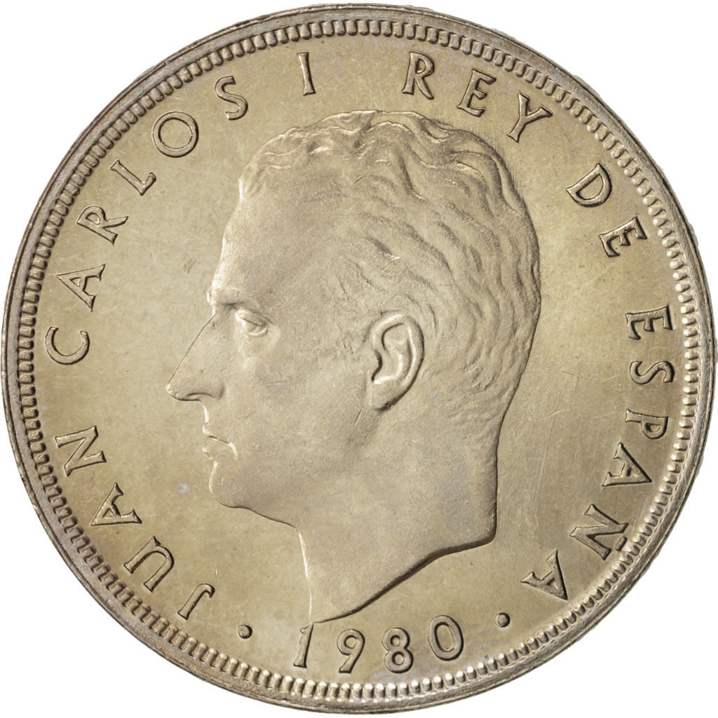 Spain, Juan Carlos I, 100 Pesetas, 1980, Copper-nickel, KM:820