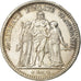 Coin, France, Hercule, 5 Francs, 1871, Paris, Camélinat, MS(60-62), Silver