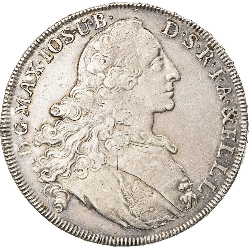 Coin, German States, BAVARIA, Maximilian III, Josef, Thaler, 1766, Munich