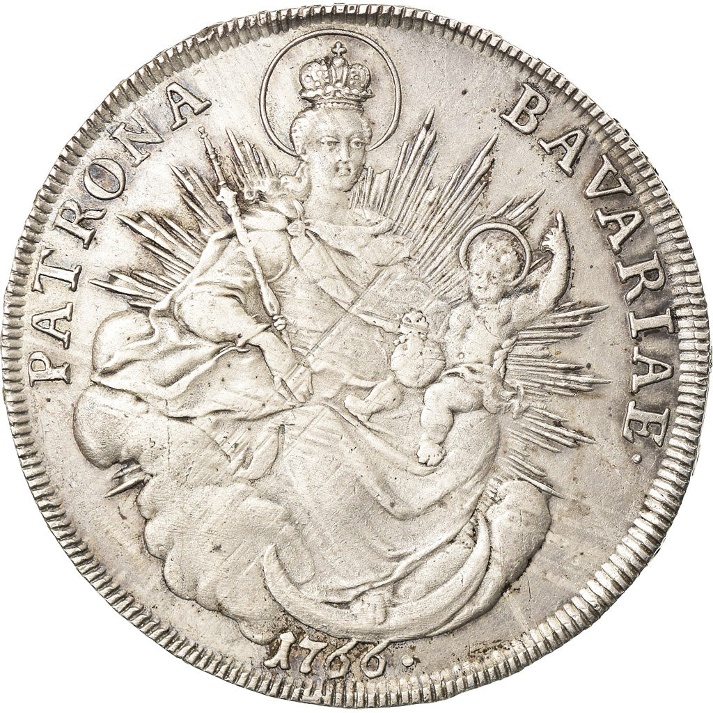 Coin, German States, BAVARIA, Maximilian III, Josef, Thaler, 1766, Munich