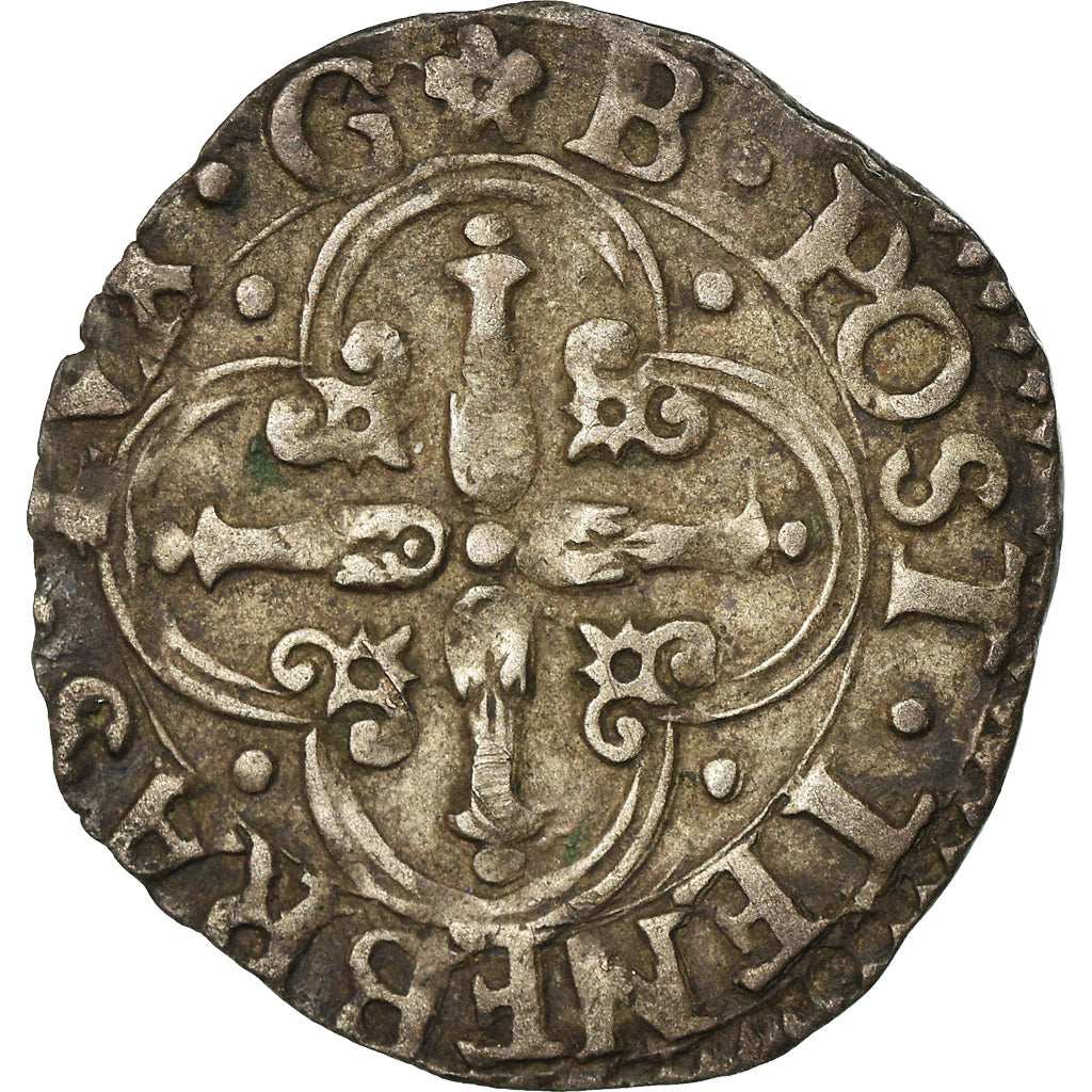 Coin, SWISS CANTONS, GENEVA, 3 Sols, 1639, AU(50-53), Billon, KM:23