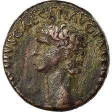 Moneta, Claudius, As, 41-50, Roma, MB+, Rame, Cohen:47, RIC:97