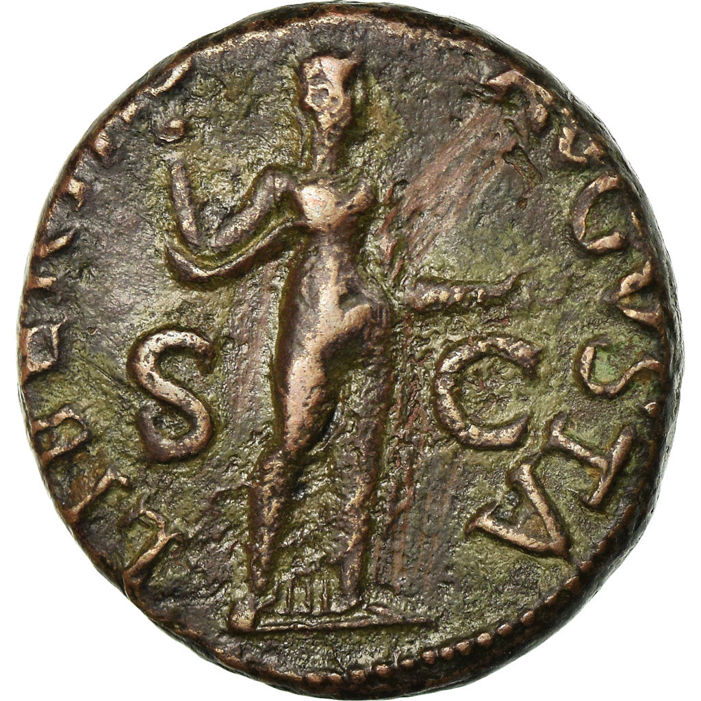 Coin, Claudius, As, 41-50, Roma, VF(30-35), Copper, Cohen:47, RIC:97