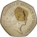 Guernsey, Elizabeth II, 50 Pence, 1990, Rame-nichel, KM:45.1