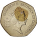 Guernsey, Elizabeth II, 50 Pence, 1990, Copper-nickel, KM:45.1