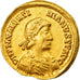 Coin, Valentinian III, Solidus, Ravenna, AU(55-58), Gold, Cohen:19