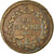 Münze, Monaco, Honore V, Decime, 1838, Monaco, S, Kupfer, KM:97.1, Gadoury:105