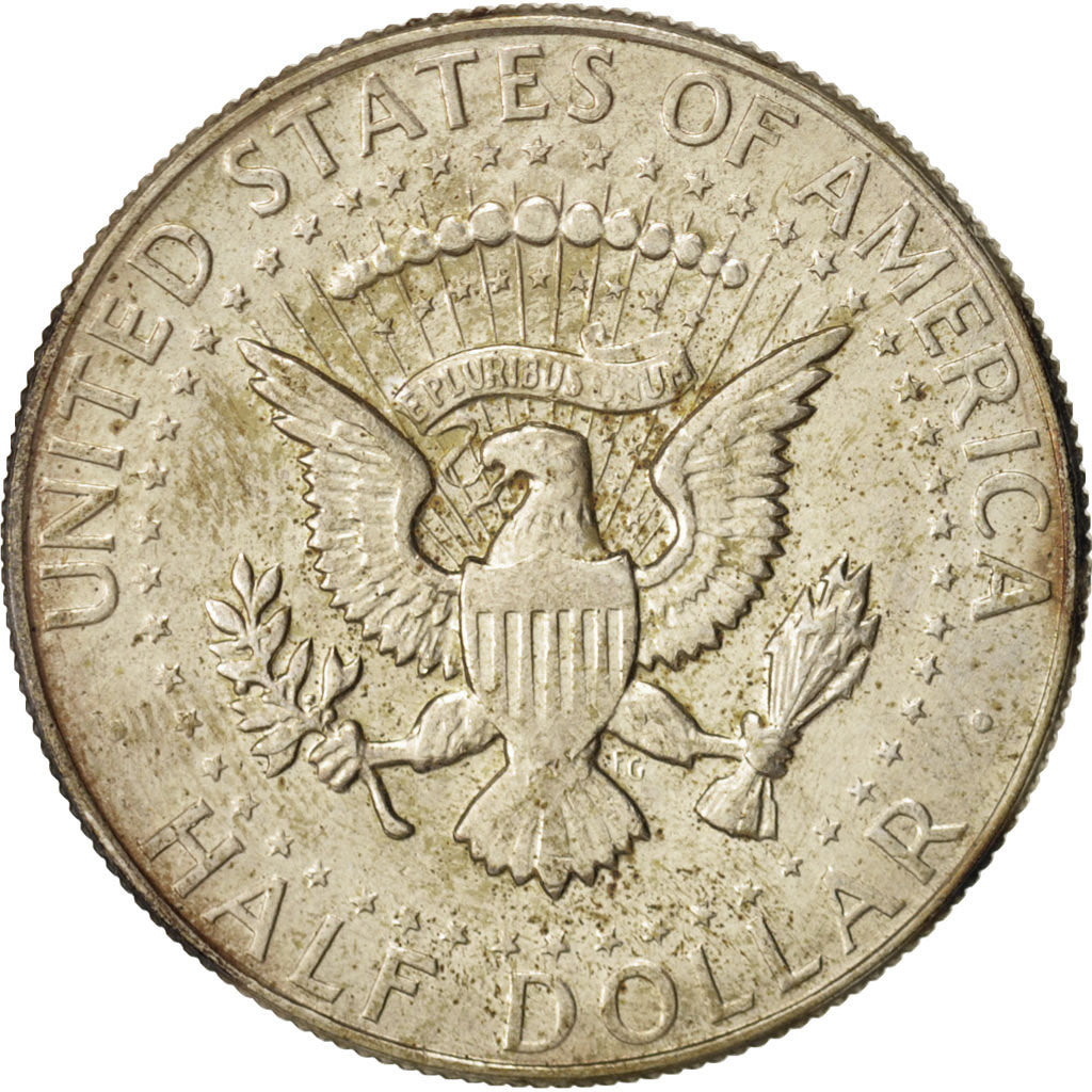 Coin, United States, Kennedy Half Dollar, Half Dollar, 1968, U.S. Mint, Denver